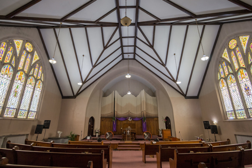 Mulberry Community Church inside